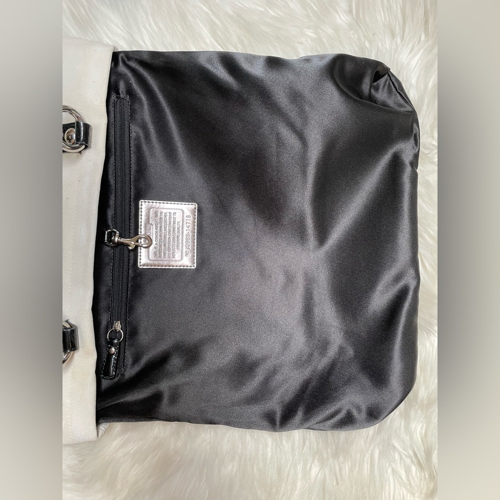 COACH Poppy Chan PEPPER Canvas Tote Bag - Picture 10 of 15